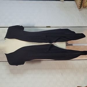 White House Black Market NWT- Size XS Women's Black Short Sleeve Cardigan